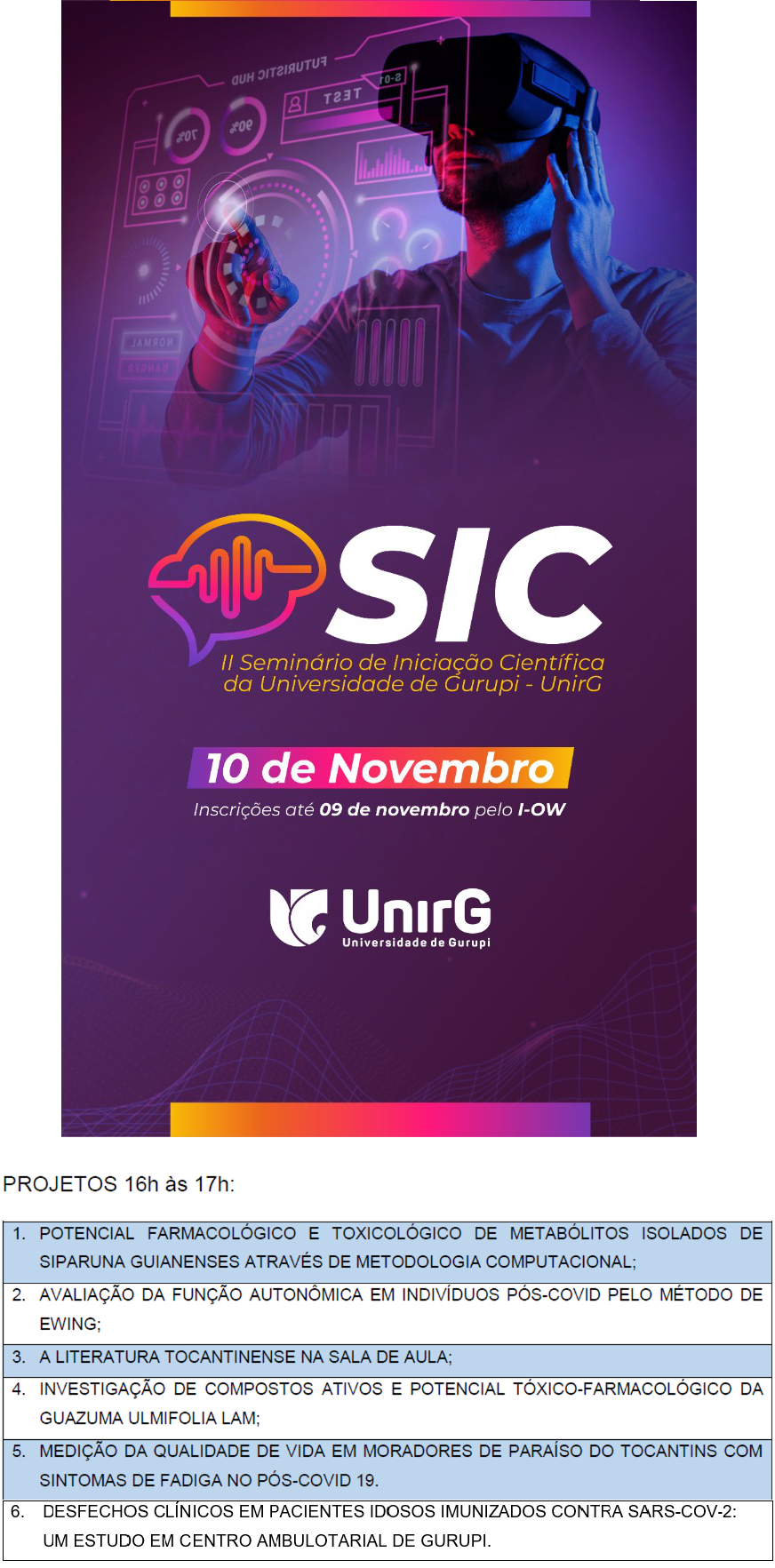 Logo do evento